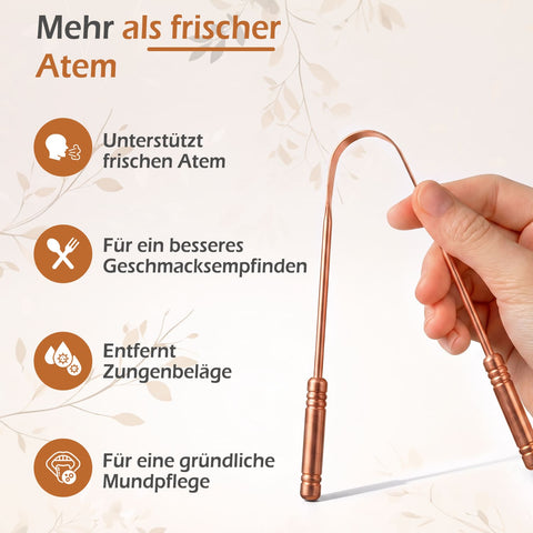 Kupfer Zungenreiniger