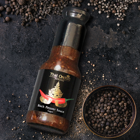 Black Pepper Sauce, Vegan, 340g