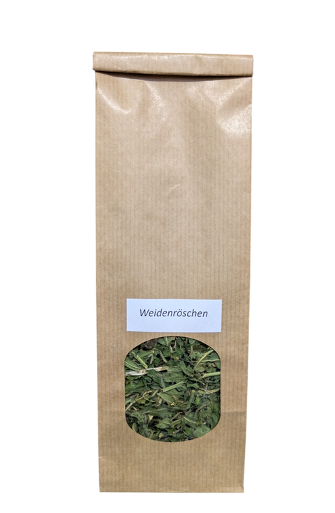 Bio Weidenröschen Tee im Kraftpapierbeutel mit Sichtfenster