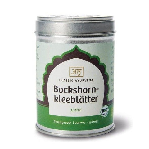 Bockshornklee-Blätter, ganz, Bio, 15g
