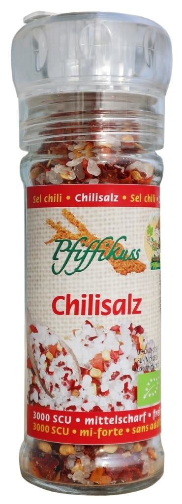 Bio Chili Salz Mühle 80g