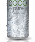 Coco pure, Pures Kokosnusswasser in der Dose, 330 ml, Bio 