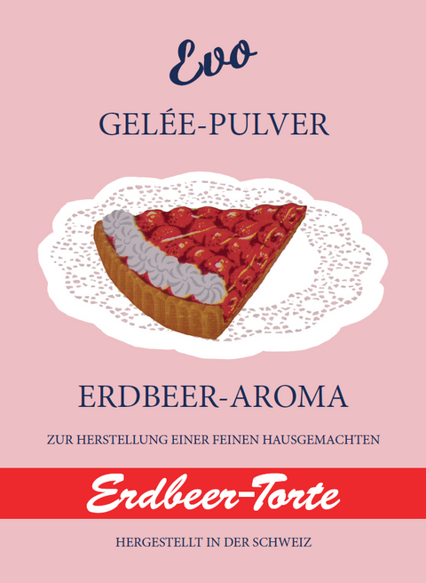 EVO Erdbeer-Gelée 40g im Beutel