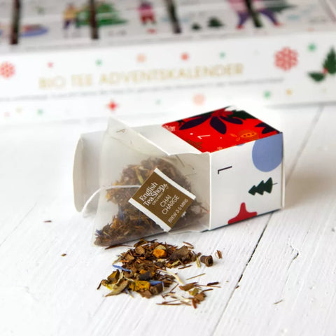 Bio "White Ornaments" Adventskalender, 25 Teebeutel (50 g)
