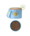 Sal de Ibiza Fleur de Sel Mar Blau BIO 140g – Meersalz mit schwarzem Knoblauchpulver"