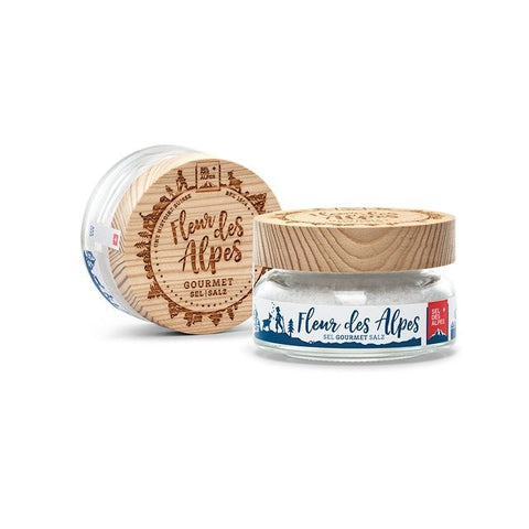Fleur des Alpes – Gourmet Salz - 85g Edition Lärchenholz