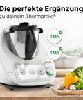 Gleitbrett kompatibel mit dem Thermomix TM6/TM5 in anthrazit-grau