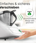 Gleitbrett kompatibel mit dem Thermomix TM6/TM5 in anthrazit-grau
