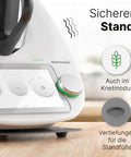 Gleitbrett kompatibel mit dem Thermomix TM6/TM5 in anthrazit-grau