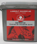 Senfkörner gelb ganz 700g in der LH Box