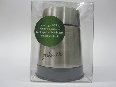 Schabziger Edelstahl-Mühle (Zigermühle) 