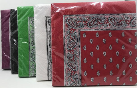 Glarner Papierservietten, im Glarner Tüechli Design, 20 Stück (Servietten) 
