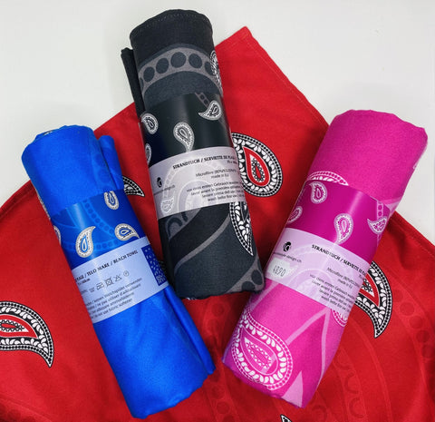 Glarnerdesign Mikrofaser Sporttuch / Strandtuch /Badetuch