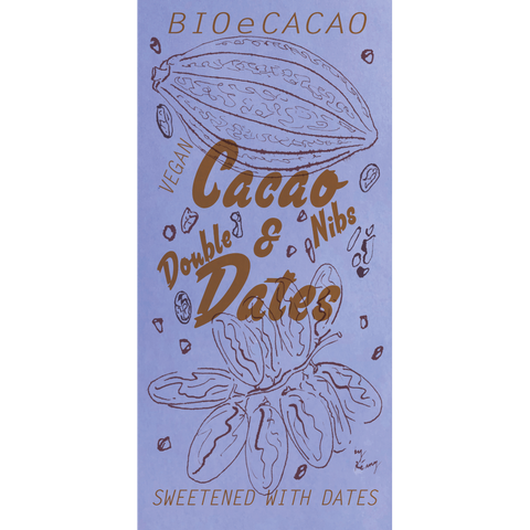Cacao & Double Dates Cacao Nibs (90g)