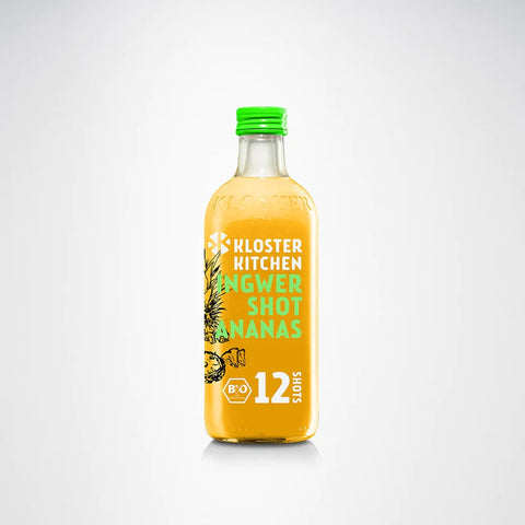 Ingwer Shot Ananas Bio Flasche, 360 ml 
