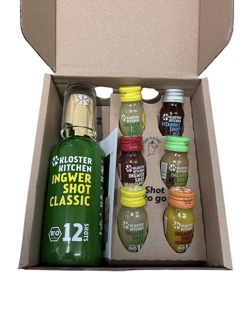 Geschenkbox Kloster Kitchen Ingwer + Probiershots