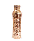 Kupferflasche gehämmert CURVE, 900 ml 