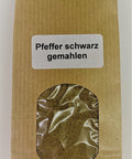 Pfeffer schwarz gemahlen