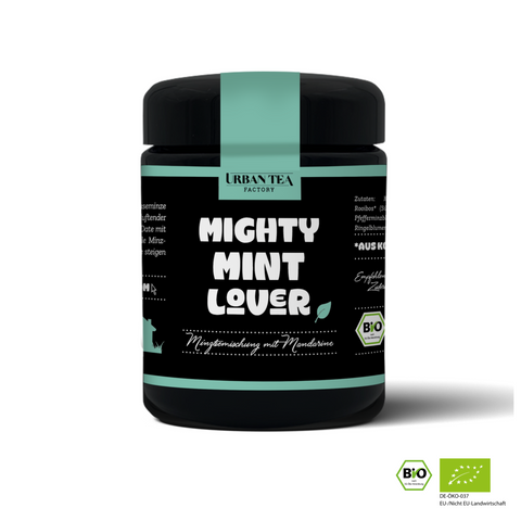 Mighty Mint Lover - Minzteemischung mit Mandarine - 35g - Bio