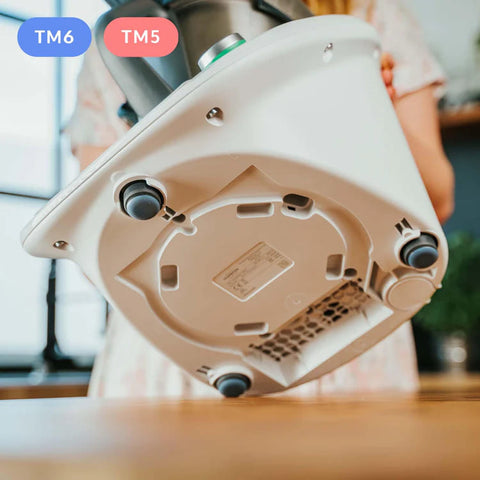3 unsichtbare Slider Gleiter für den Thermomix TM6 TM5