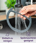 Deckelhalter und Abstreifhilfe kompatibel mit Vorwerk Thermomix TM6 TM5 TM31