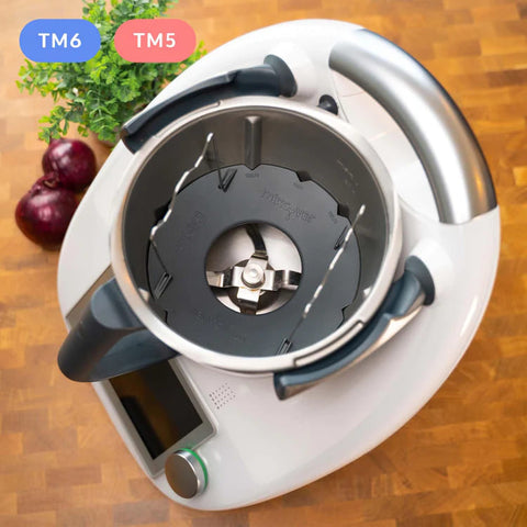 Mixtopf Verkleinerung für Thermomix TM6 TM5 Häcksel Helfer, Verkleinert den Mixtopf für effizienteres Häckseln, Pürieren ,Schneiden