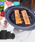 Dauerbackfolie - Backpapier für Varoma Einlegeboden Thermomix TM6, TM5, TM31, Thermomix Friend - wiederverwendbar und nachhaltig