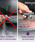 Thermo-Griff für Varoma oder Dampfgardeckel