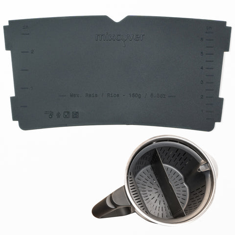 Garkorbteiler für Thermomix TM6 TM5 TM31, Mixtopf-Schaber