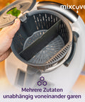 Garkorbteiler für Thermomix TM6 TM5 TM31, Mixtopf-Schaber