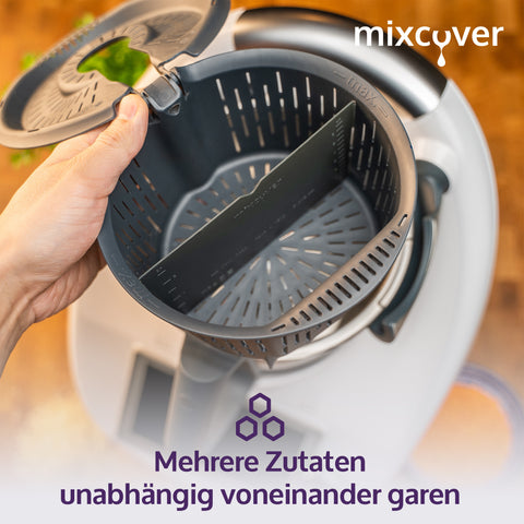 Garkorbteiler für Thermomix TM6 TM5 TM31, Mixtopf-Schaber