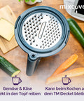 Reibe für Gemüse, Obst und Käse Gemüsereibe für den Thermomix TM6 und TM5, Thermomix