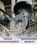Mixtopf Verkleinerung für Thermomix TM6 TM5 Häcksel Helfer, Verkleinert den Mixtopf für effizienteres Häckseln, Pürieren ,Schneiden