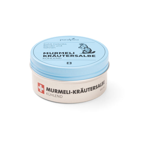 Murmeli-Kräutersalbe kühlend