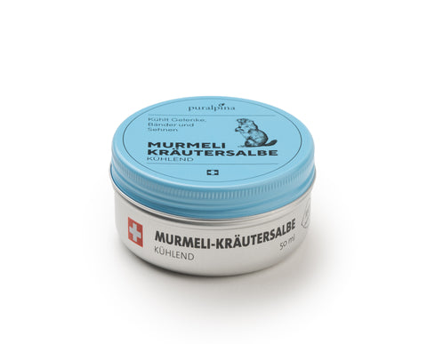 Murmeli-Kräutersalbe kühlend