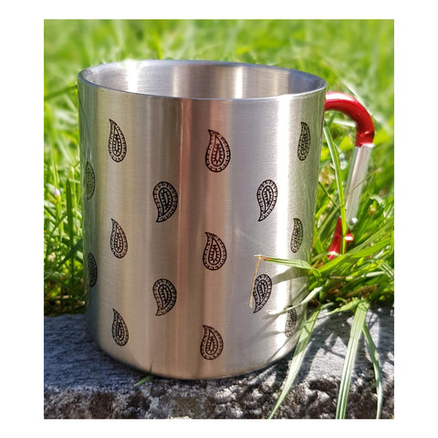 Mug Outdoor Tasse – Glarner Paisleymuster