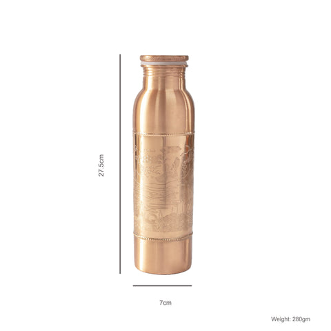 Kupferflasche Paradies, 900 ml