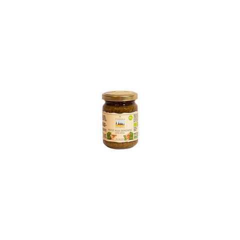 Pesto alla genovese con noci, Bio, 130g,