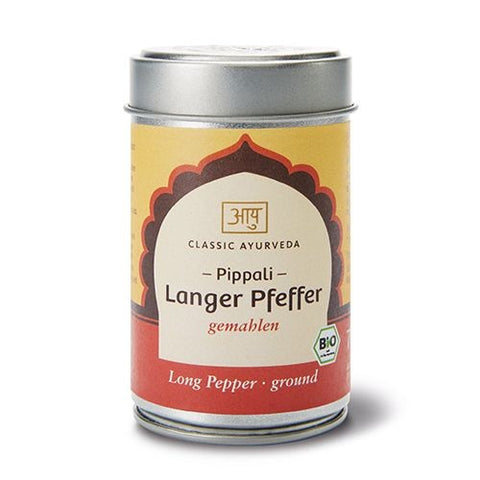 Pippali (langer Pfeffer), gemahlen, Bio, 70g