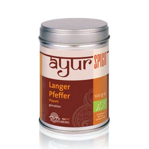Pippali (langer Pfeffer), gemahlen, Bio, 100g