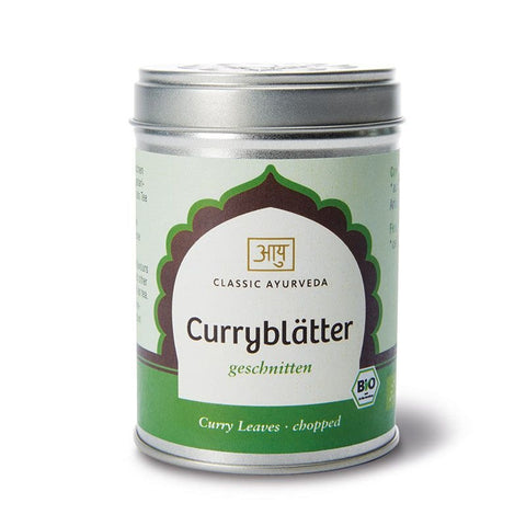 Curryblätter, geschnitten, Bio, 12g