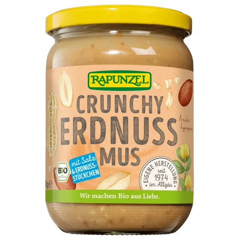 Erdnussmus Crunchy mit Salz 250 g