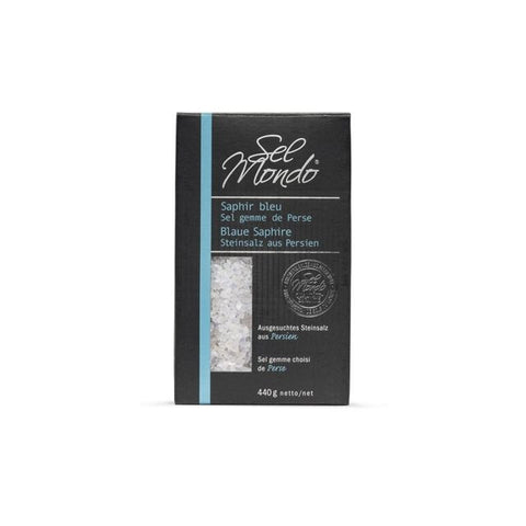 Blaue Saphire, Steinsalz aus Persien, 440g