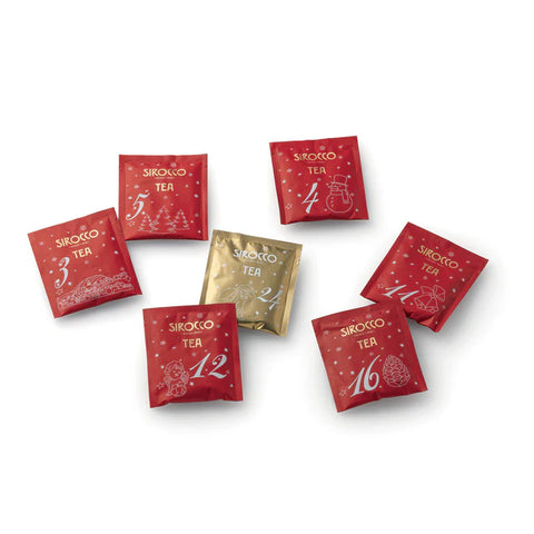 Calendrier de l'Avent du thé bio 