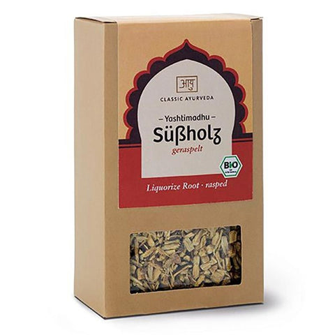 Süssholz (Yashtimadhu) geraspelt, Bio, 100g
