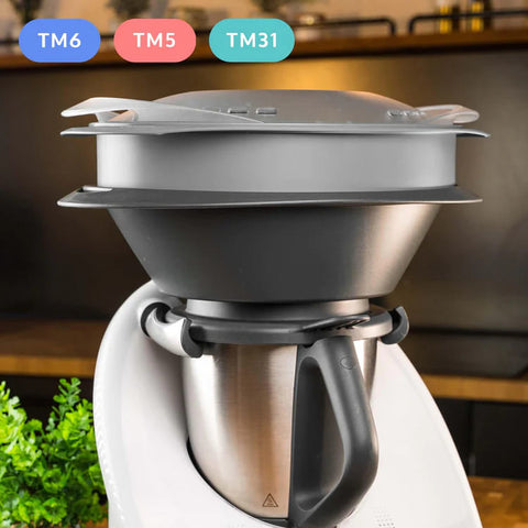 Trio-Gigant für Thermomix TM6/TM5/TM31 Eisengrau