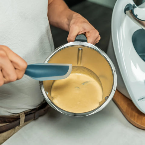 WunderSpatel® | Biegsamer Spatel ideal für deine Küchenmaschine grau