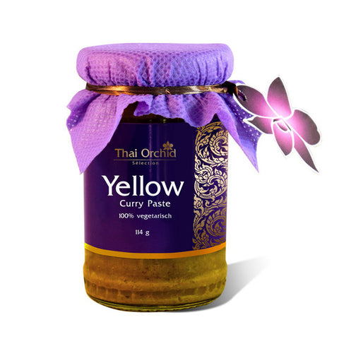 Gelbe Currypaste (Yellow Curry Paste), vegetarisch, 114g